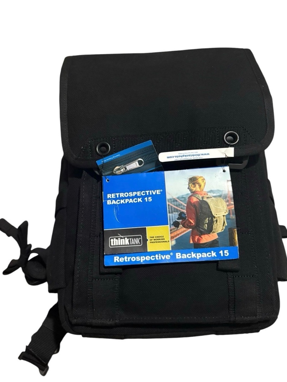 Think Tank Photo Retrospective Backpack 15 Shoulder Camera Bag Black